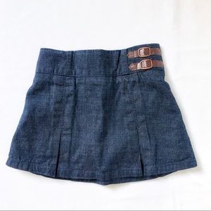 Thoughskins denim skirt NWOT